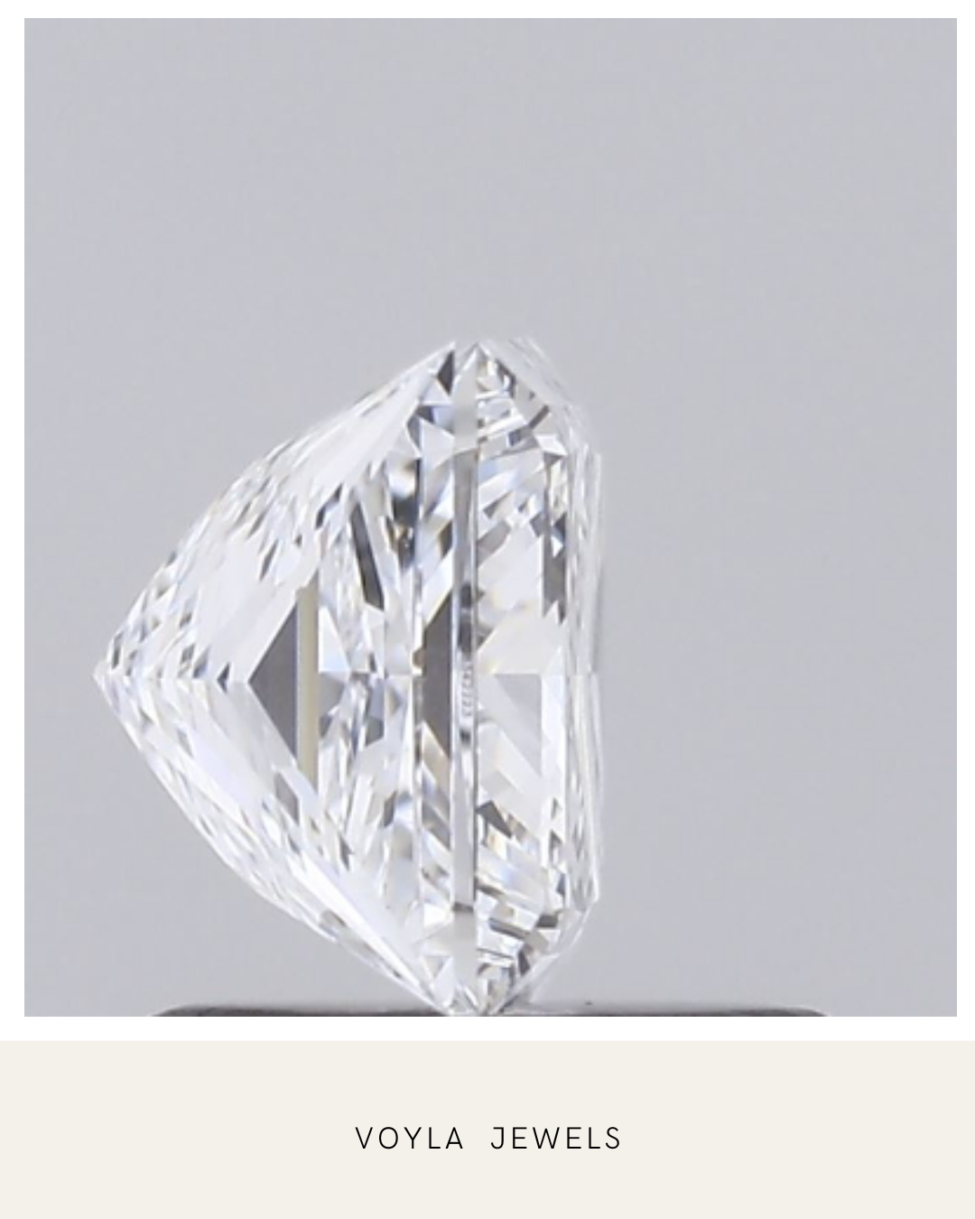 Lab Grown Princess Diamond 1.00ct E VVS1