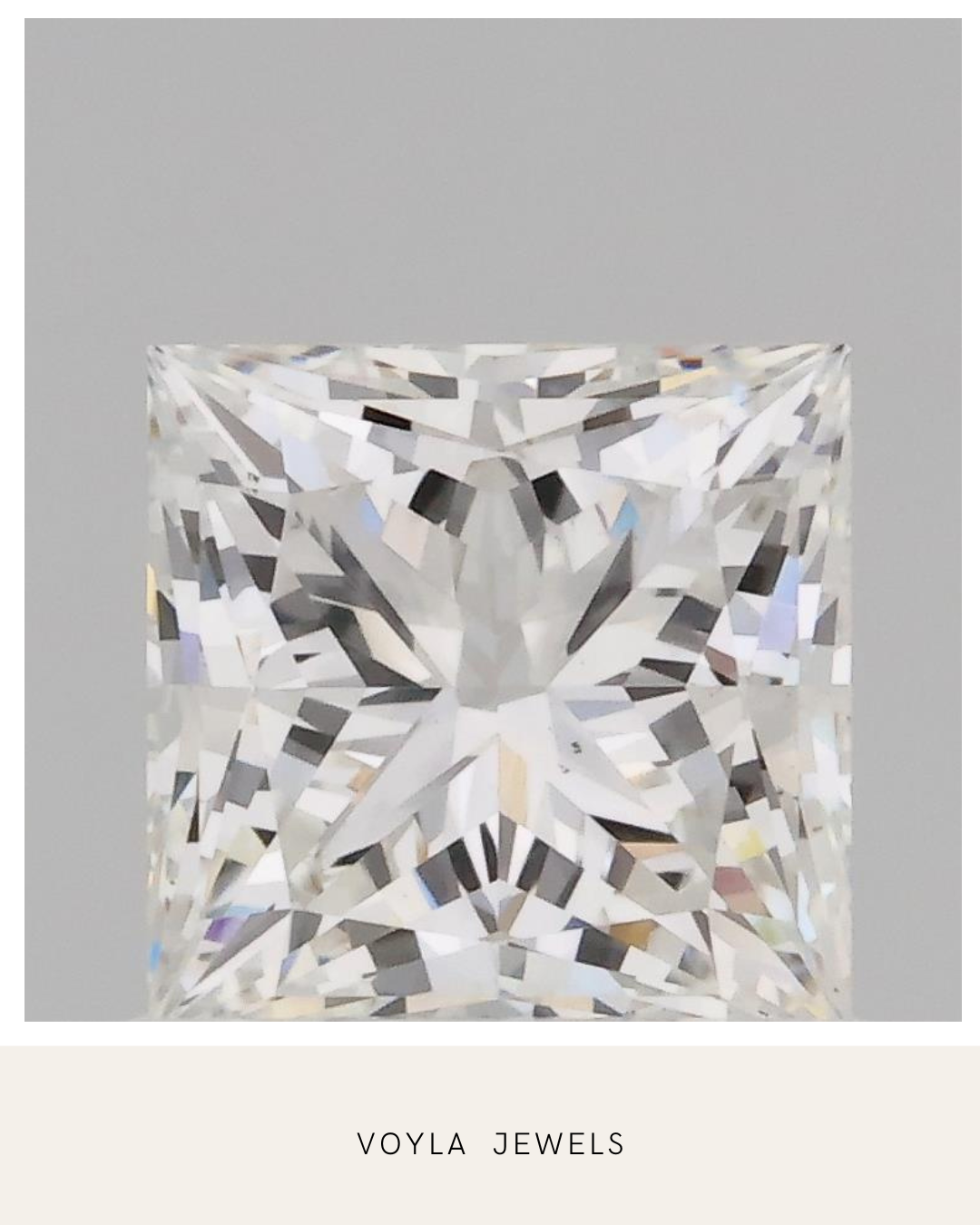 Lab Grown Princess Diamond 1.00ct F VS1