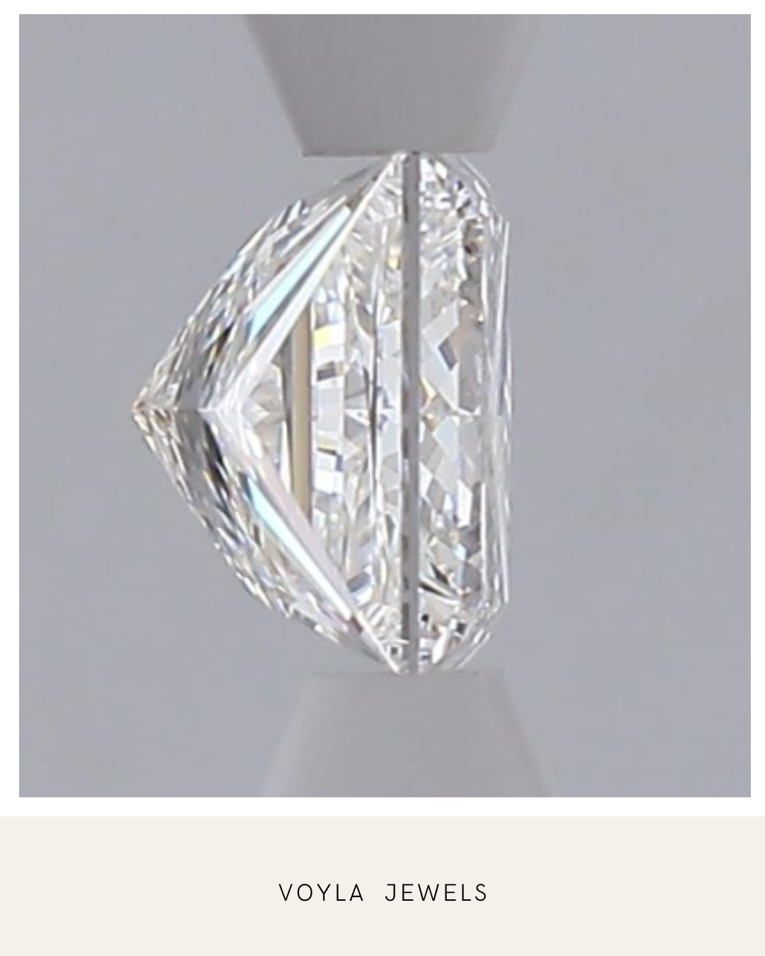 Lab Grown Princess Diamond 1.00ct F VVS1