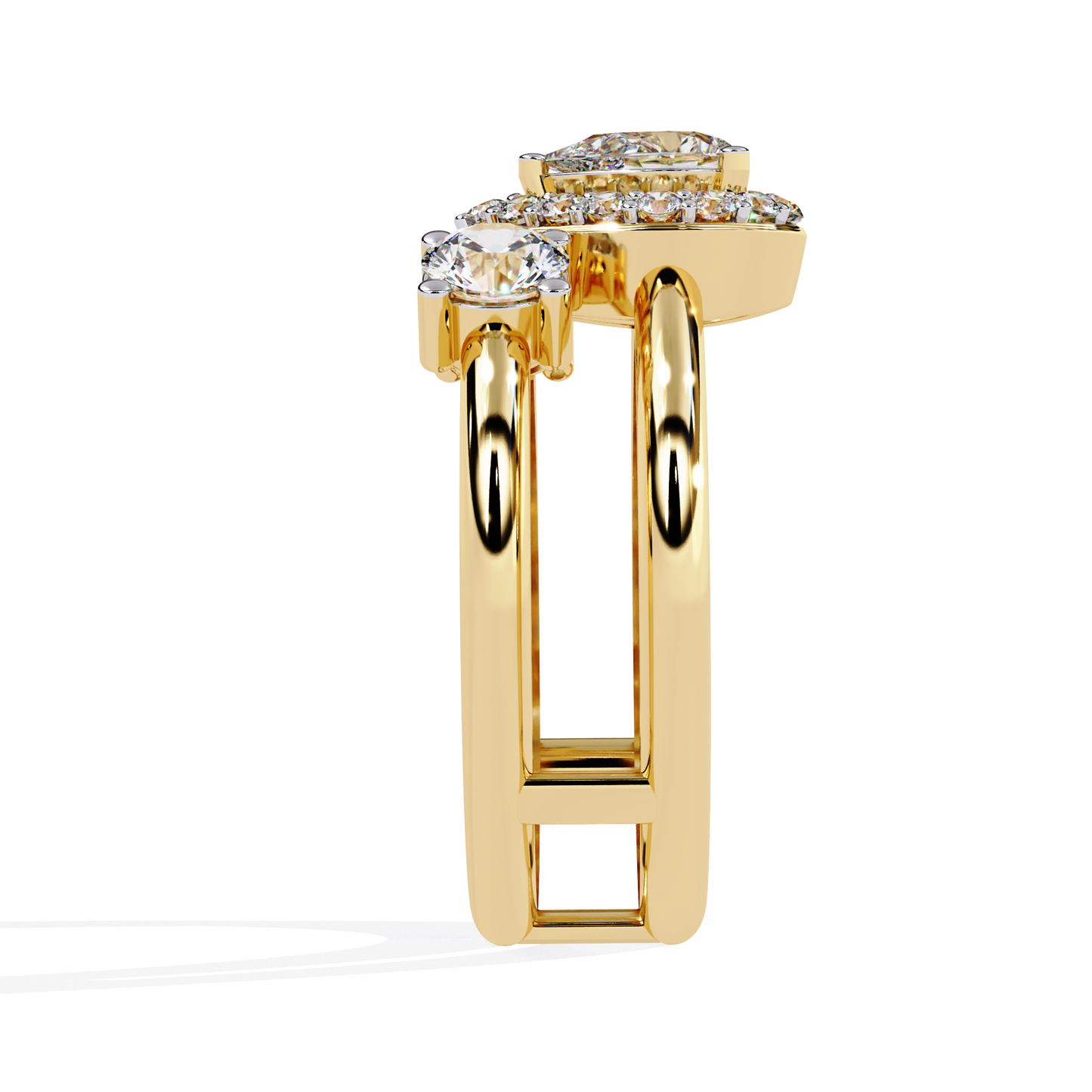 Dual Grace Diamond Ring