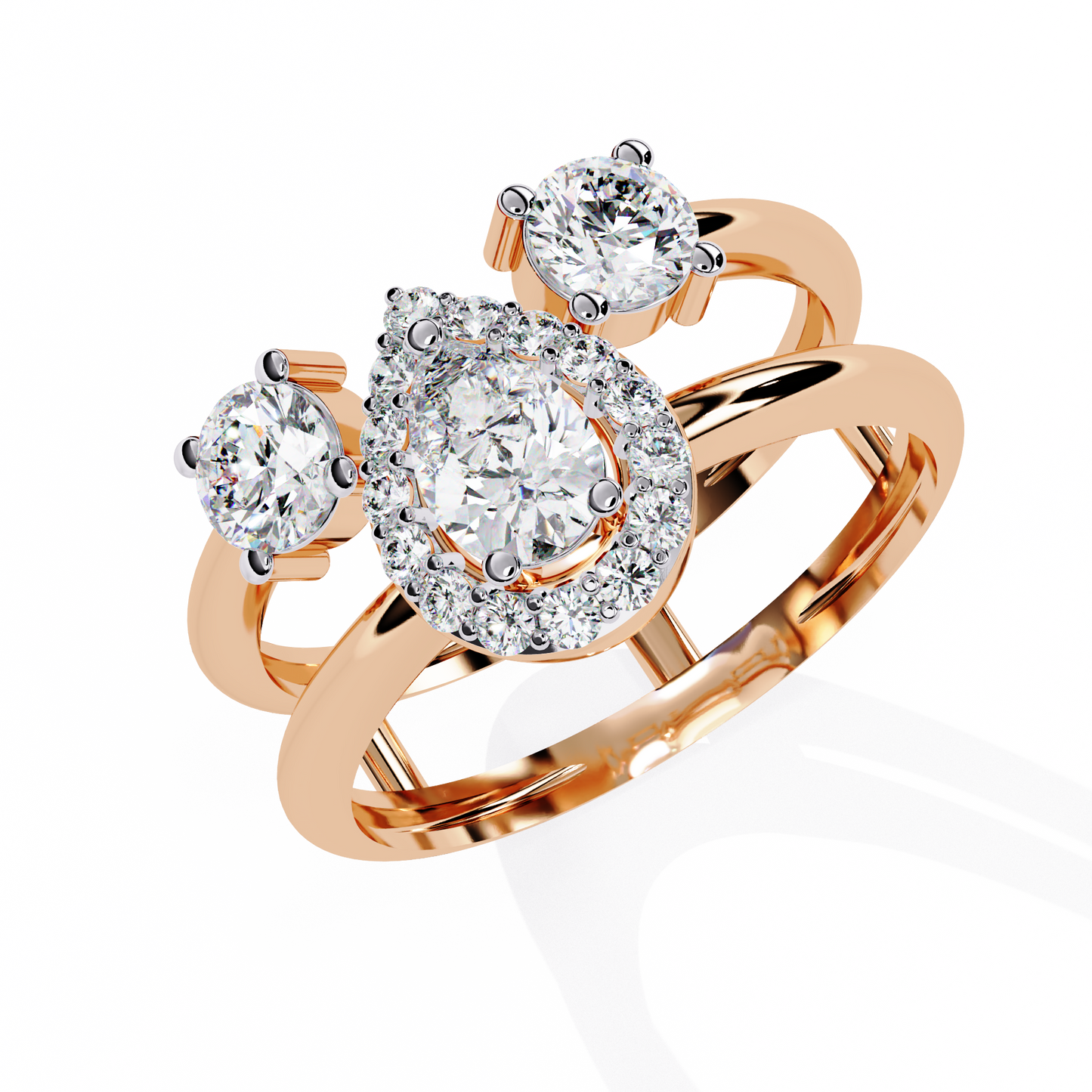 Dual Grace Diamond Ring