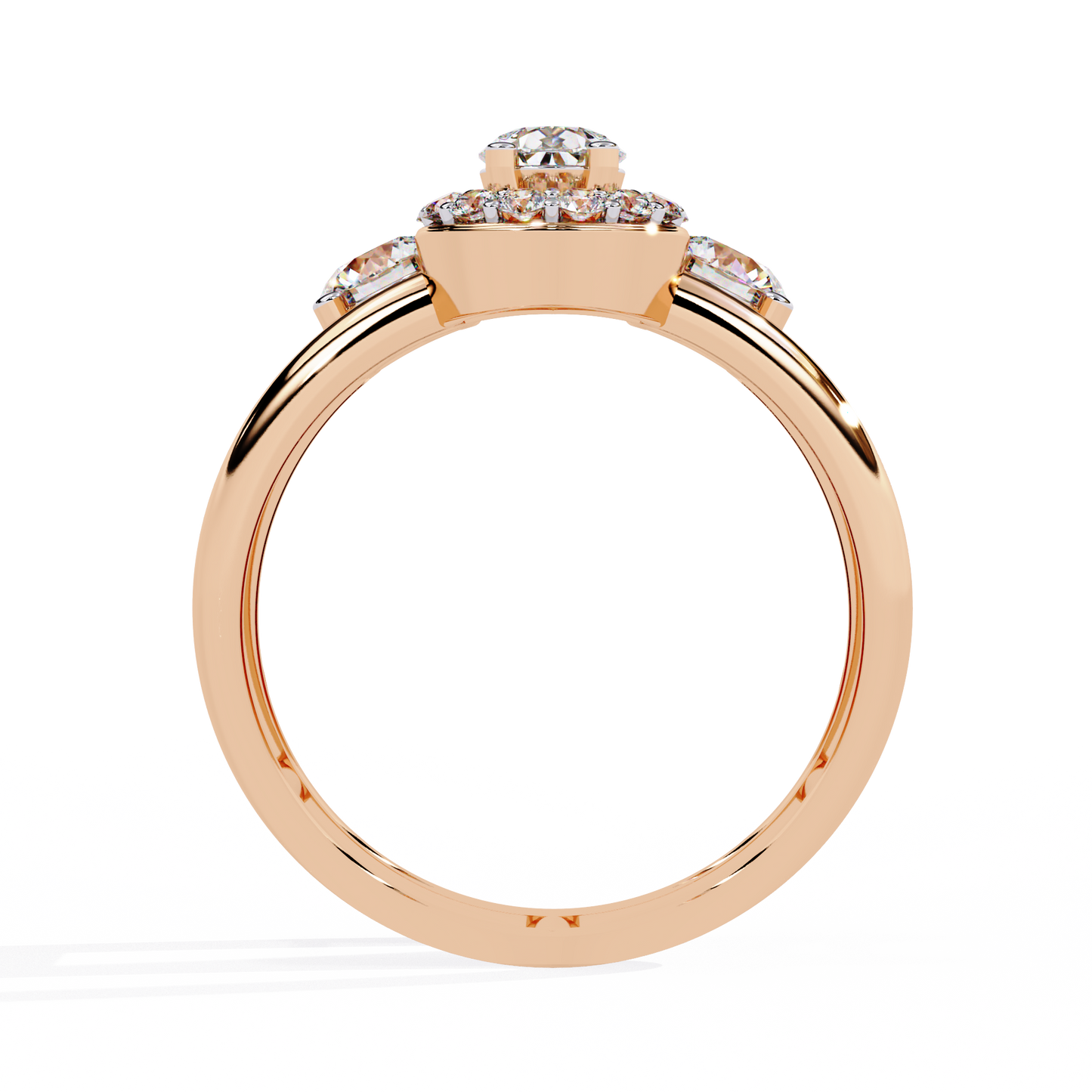 Dual Grace Diamond Ring