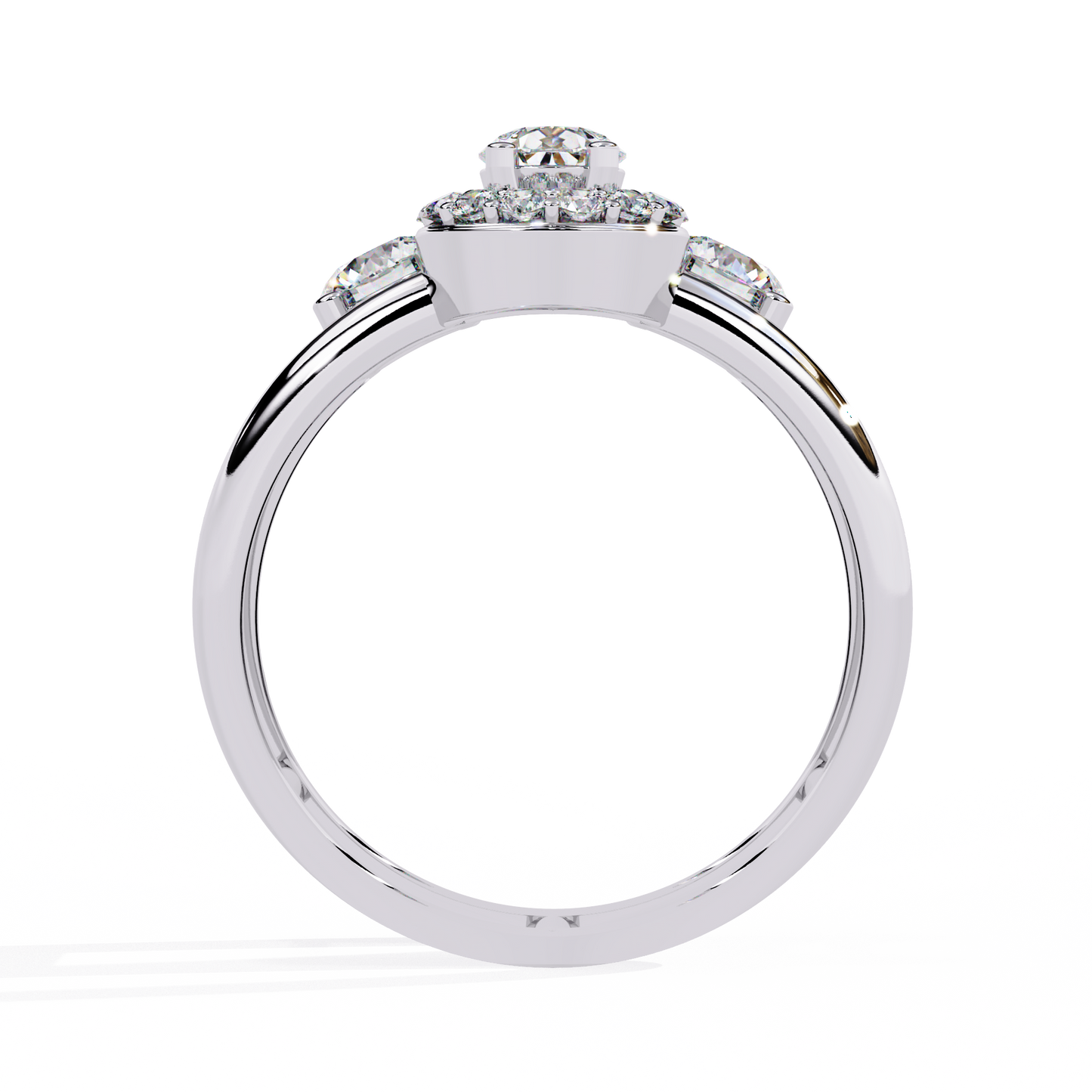 Dual Grace Diamond Ring
