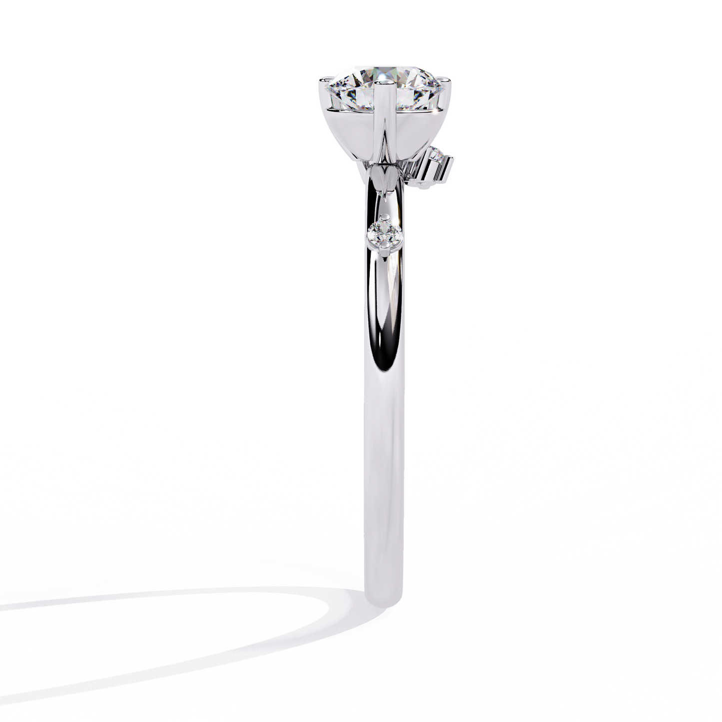 Prima Star Solitaire Ring