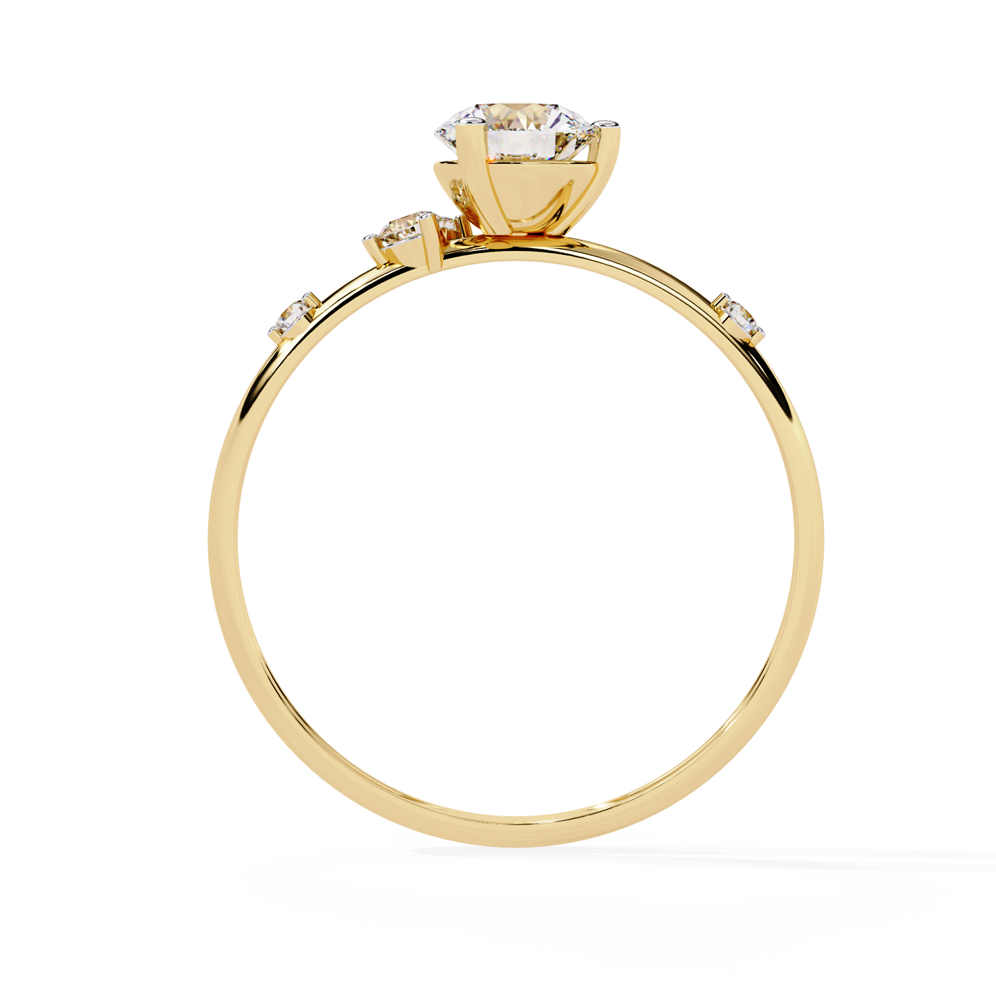 Prima Star Solitaire Ring