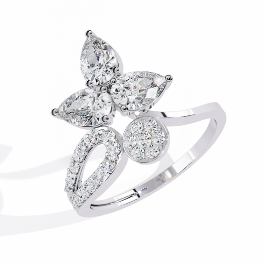 Fates Loom Diamonds Ring