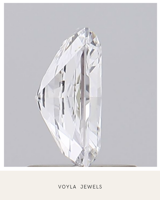 Lab Grown Radiant Diamond 1.00ct D IF