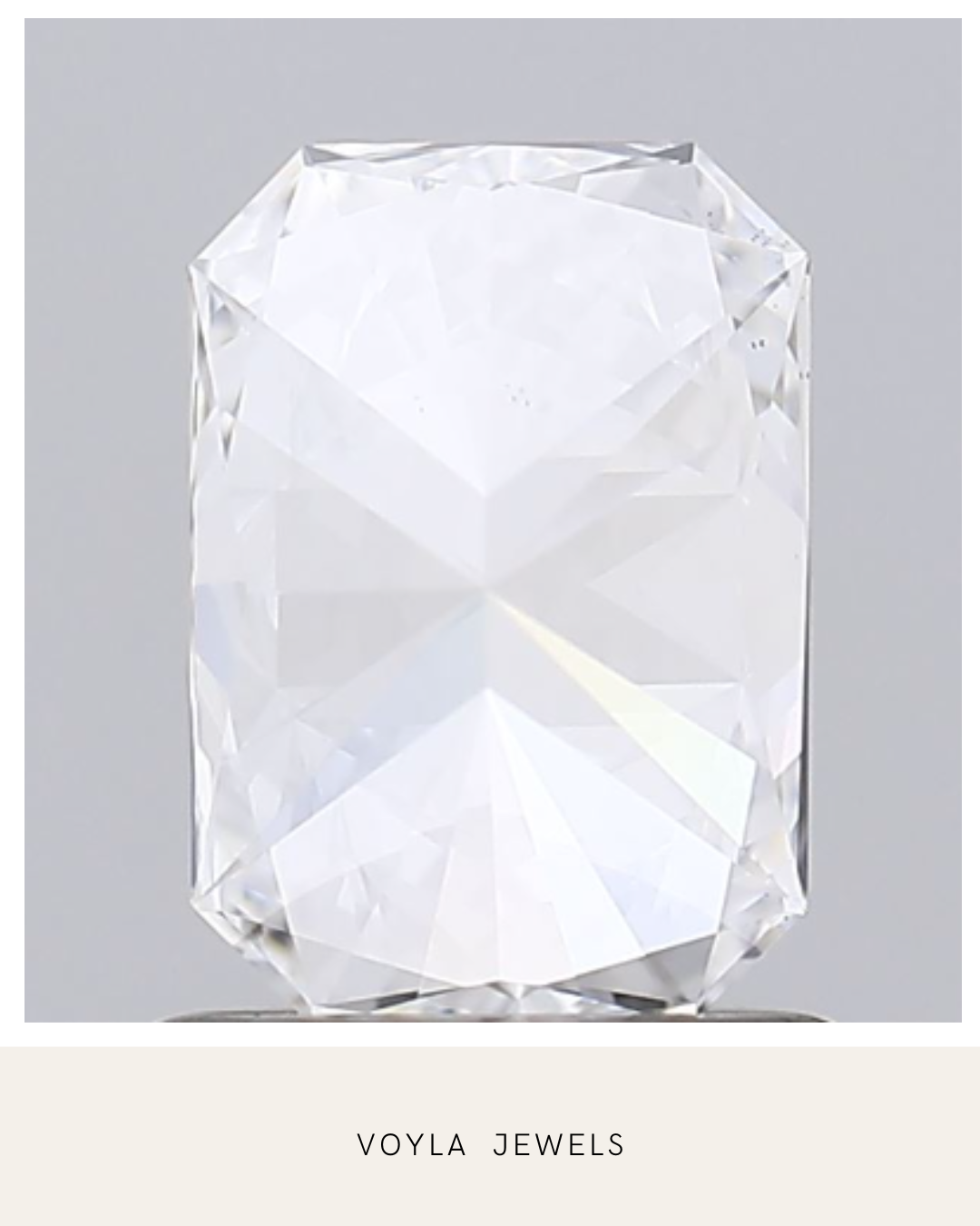 Lab Grown Radiant Diamond 1.00ct E VS2