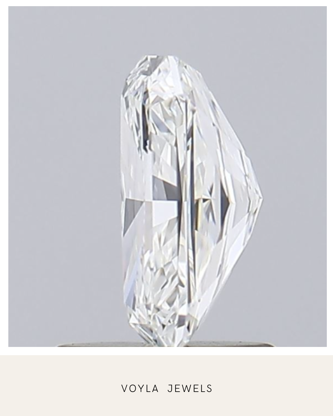 Lab Grown Radiant Diamond 1.00ct F VVS1