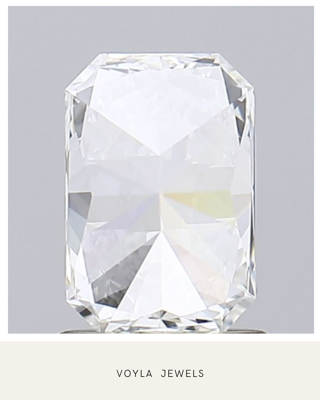 Lab Grown Radiant Diamond 1.00ct F VVS1
