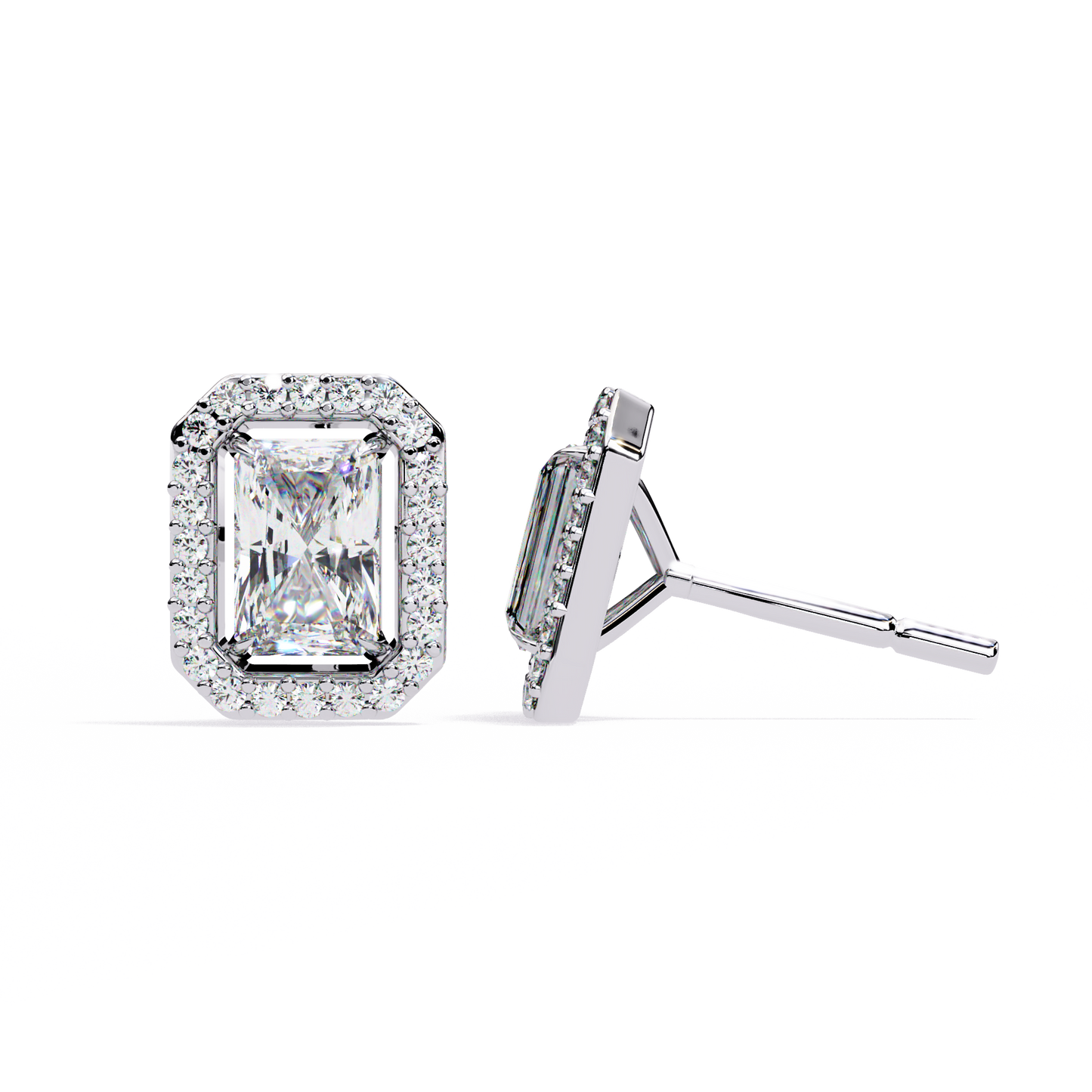 Radiant Halo Studs