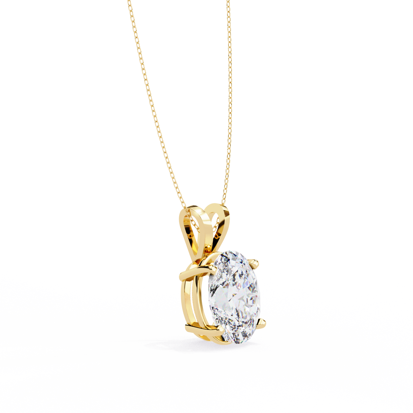 Elaria Solitaire Pendant