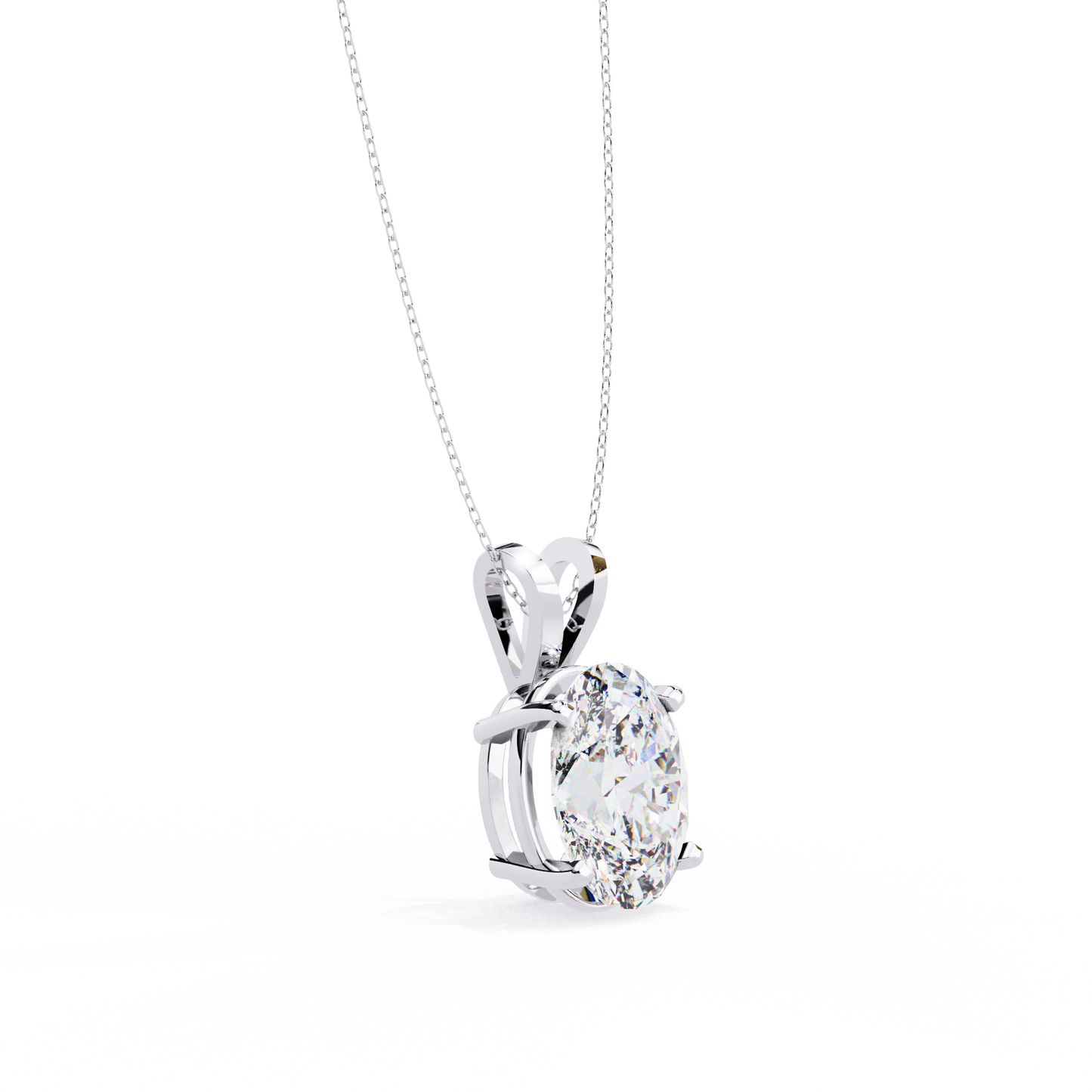 Elaria Solitaire Pendant