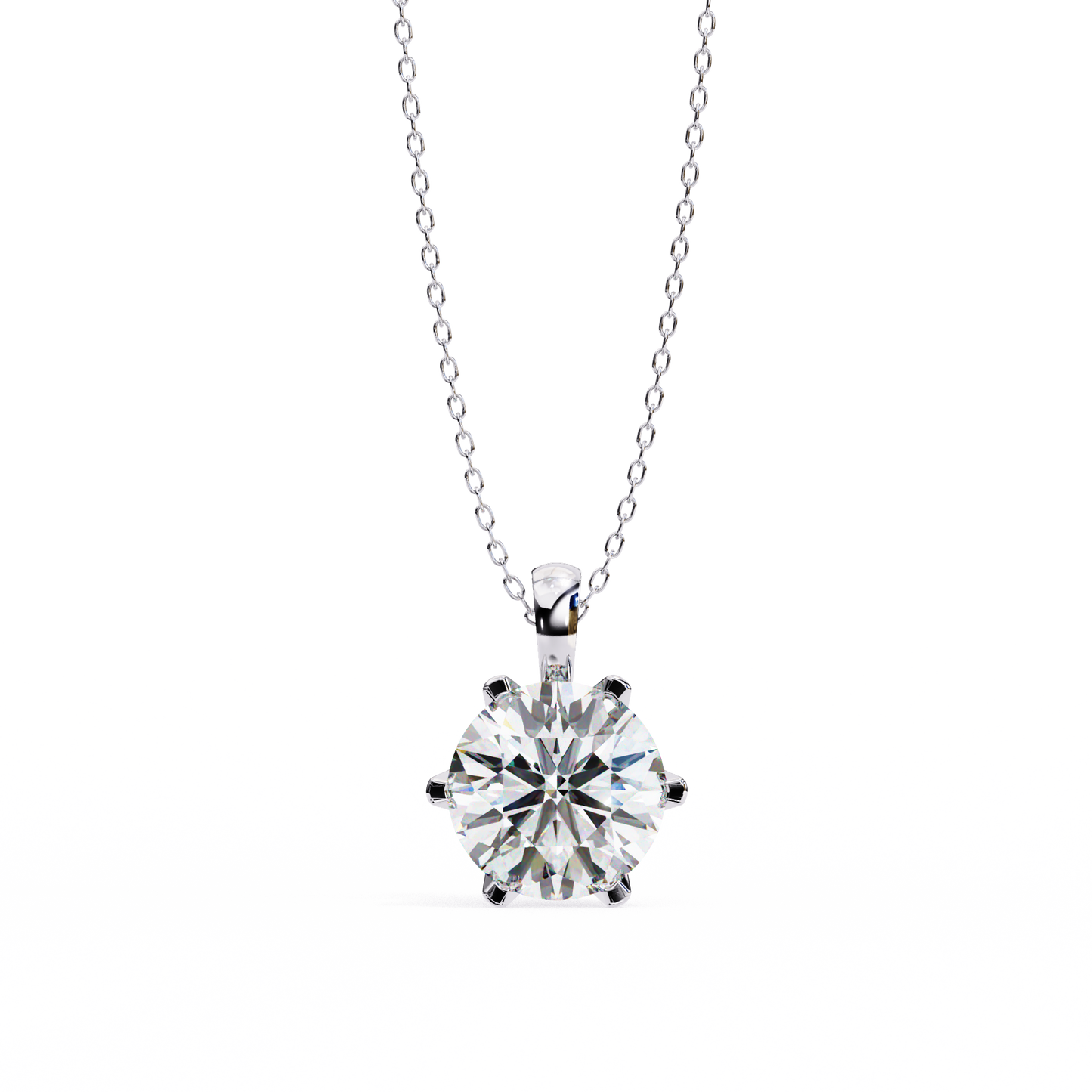 SolAura Solitaire Pendant