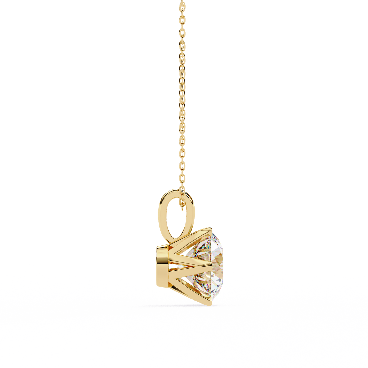 SolAura Solitaire Pendant