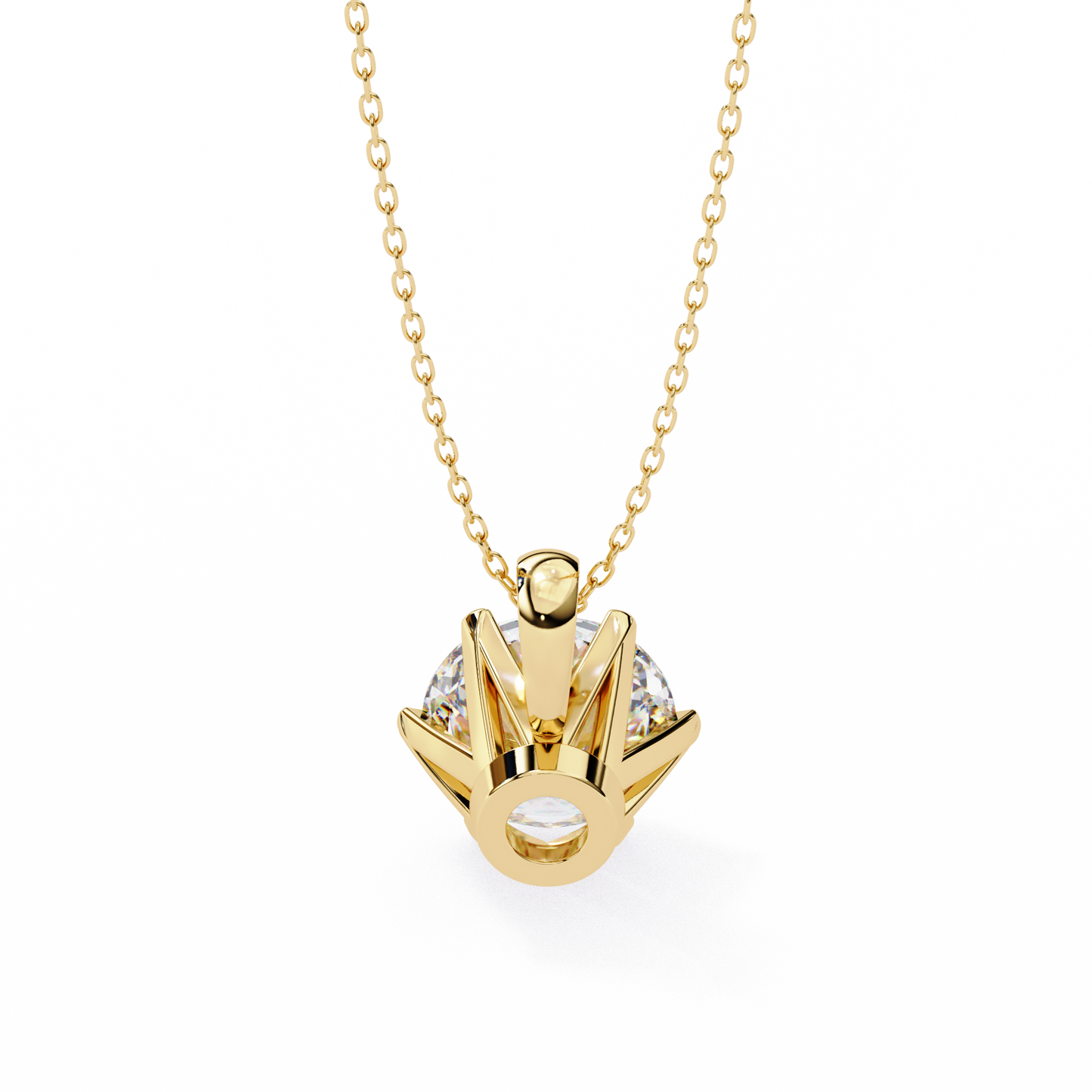 SolAura Solitaire Pendant