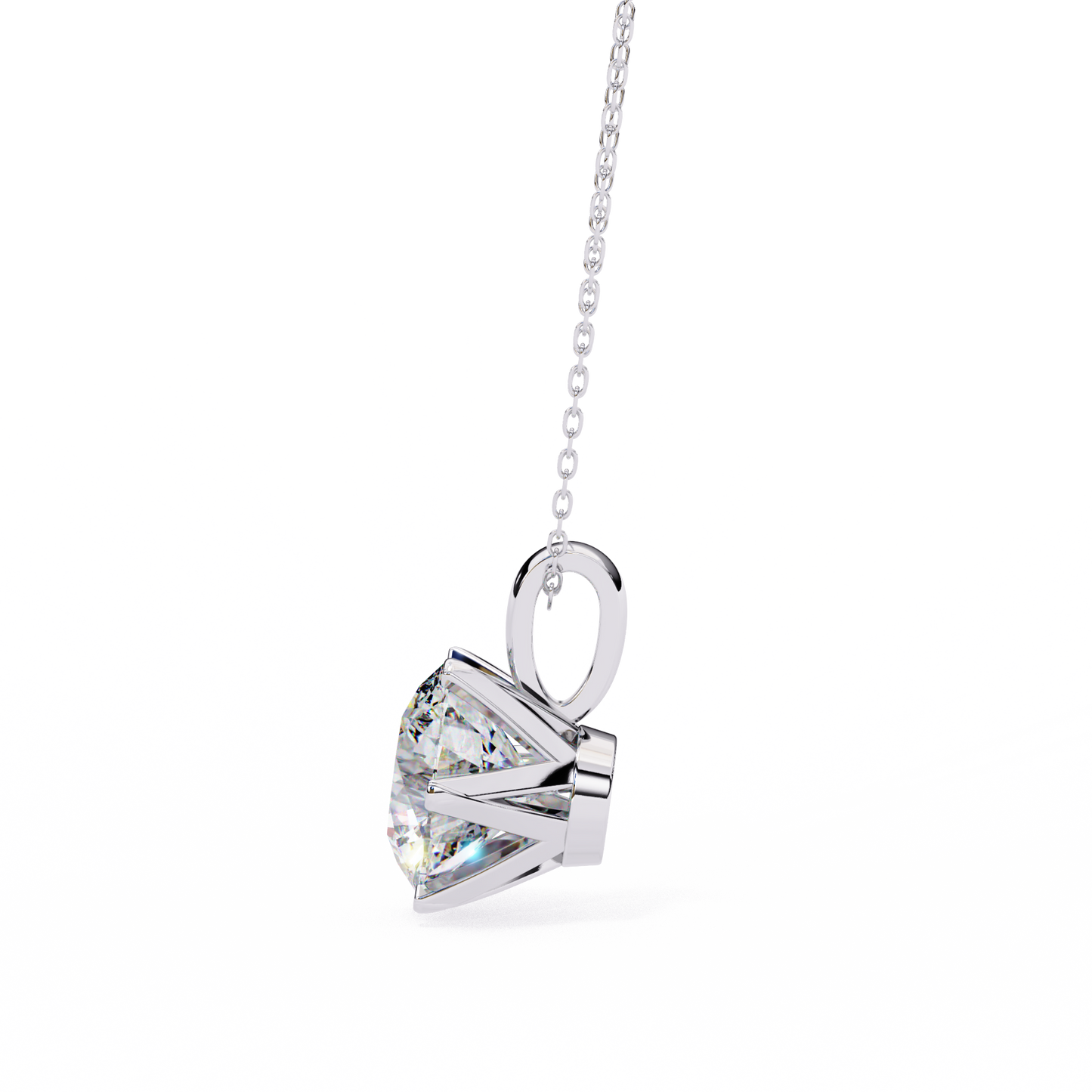 SolAura Solitaire Pendant