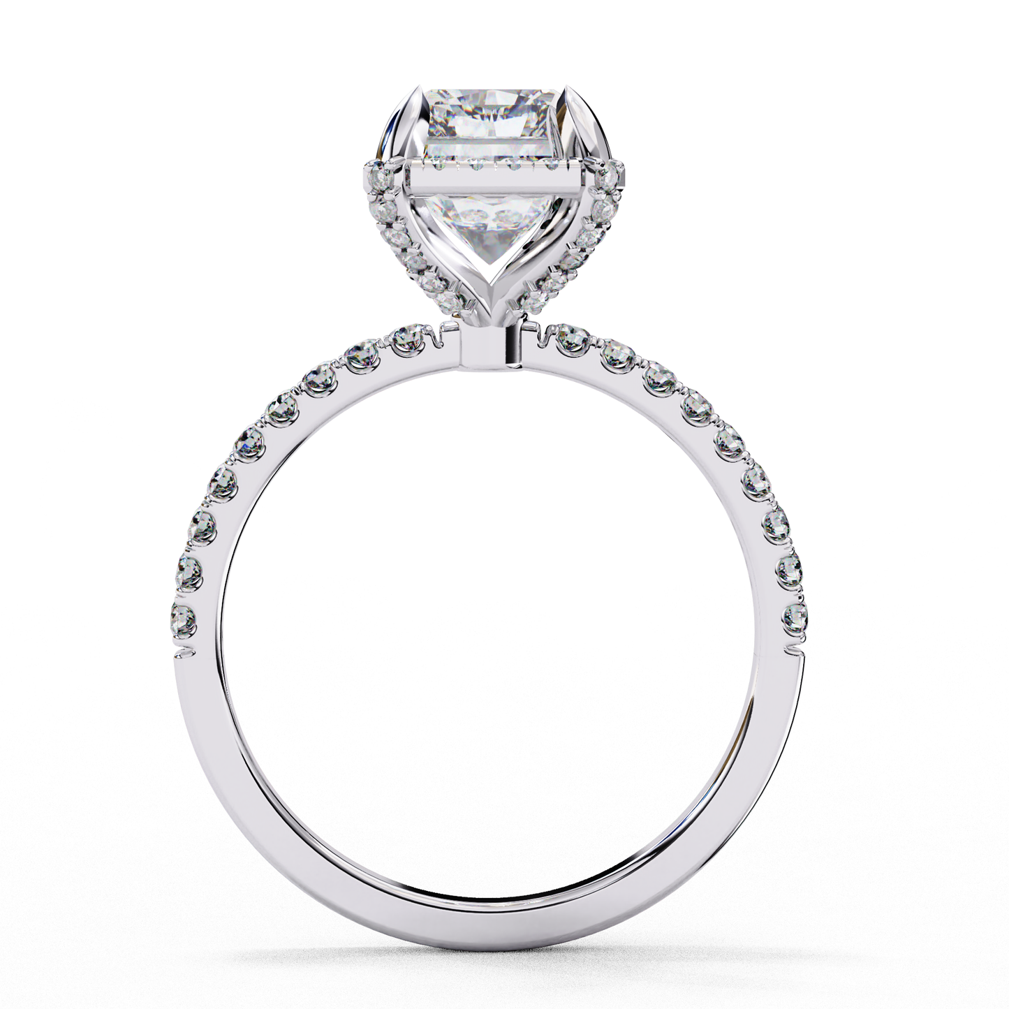 Sunlit Path Solitaire Ring