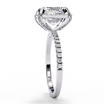 Sunlit Path Solitaire Ring