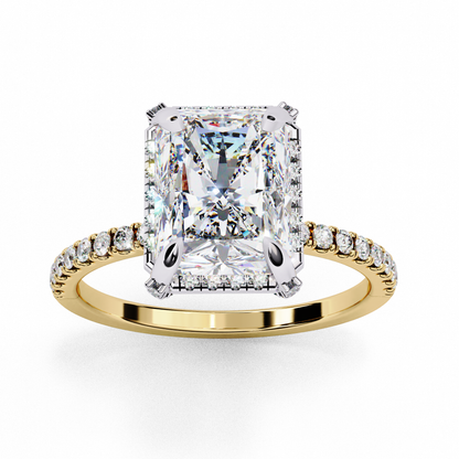 Sunlit Path Solitaire Ring
