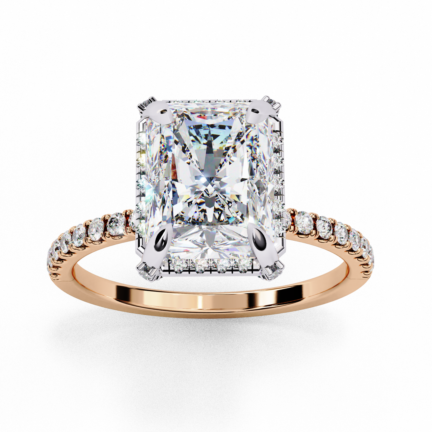 Sunlit Path Solitaire Ring