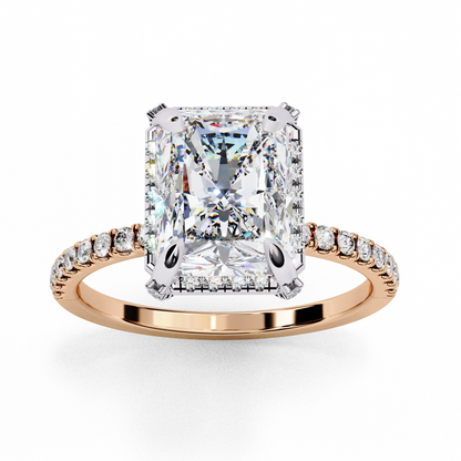 Sunlit Path Solitaire Ring