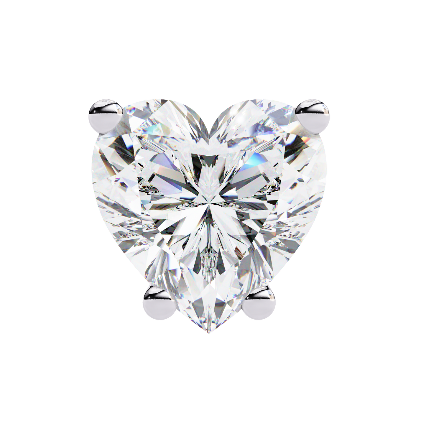 True Heart Studs