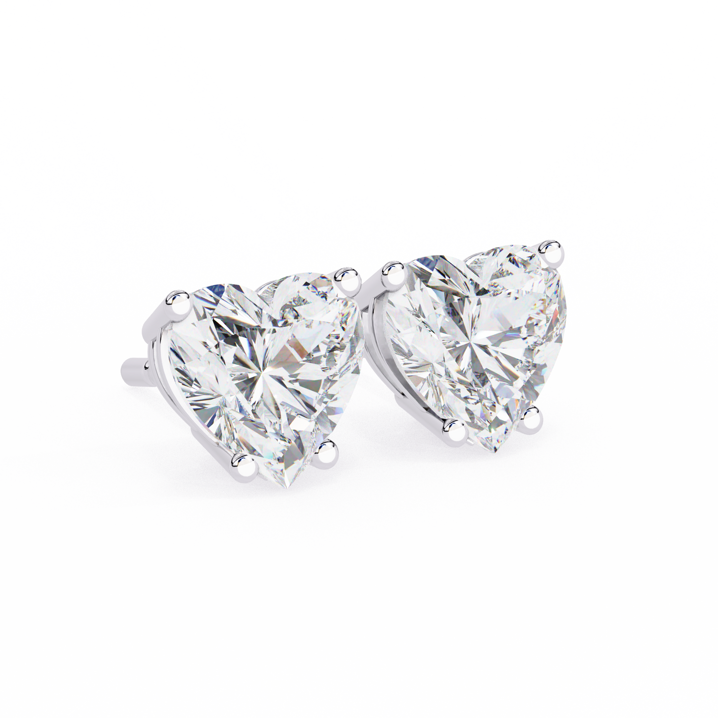 True Heart Studs