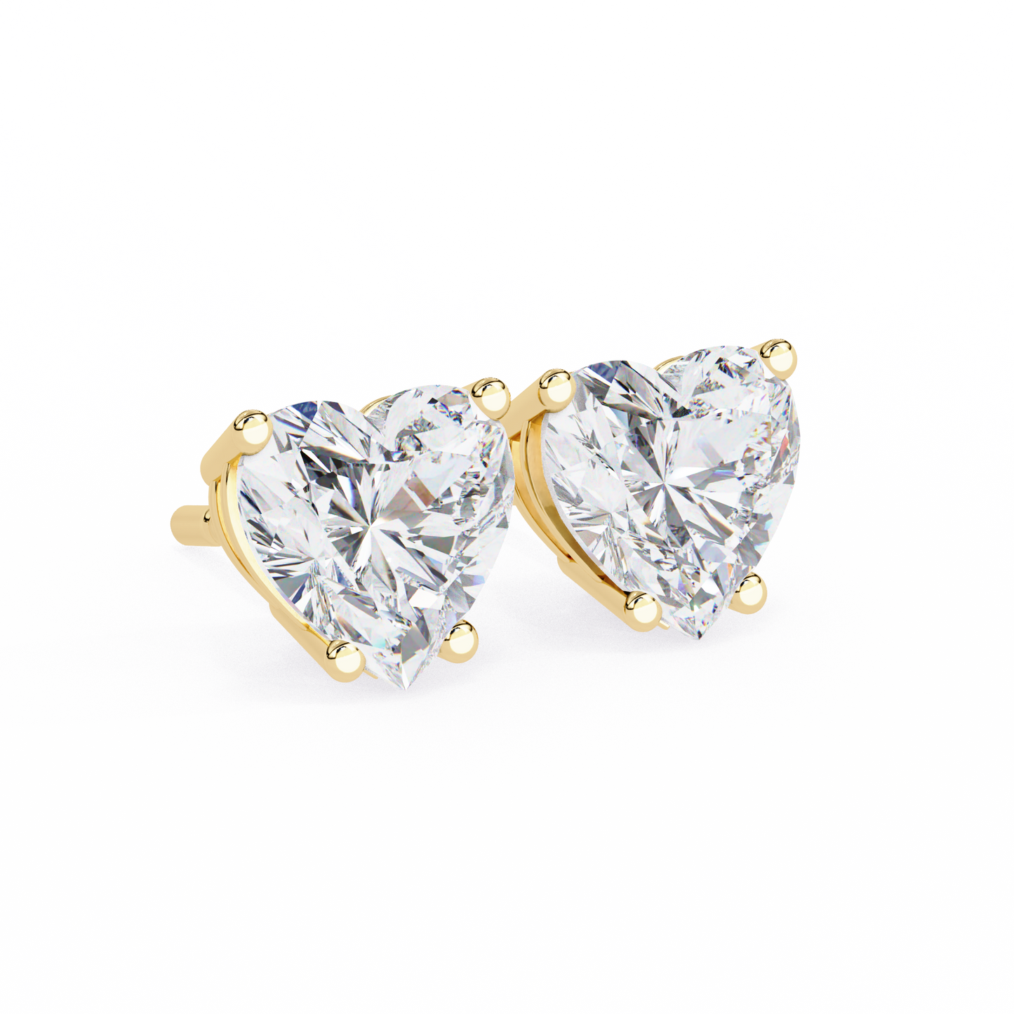 True Heart Studs