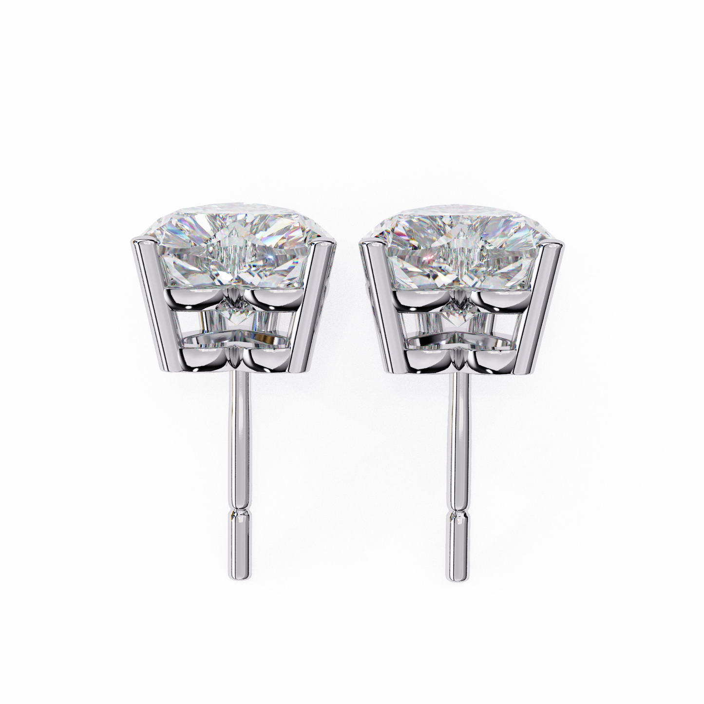 True Heart Studs