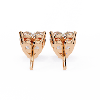 True Heart Studs