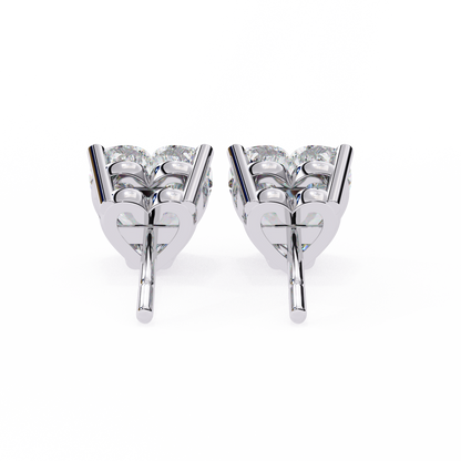 True Heart Studs