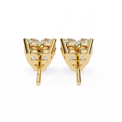 True Heart Studs