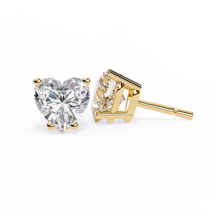 True Heart Studs