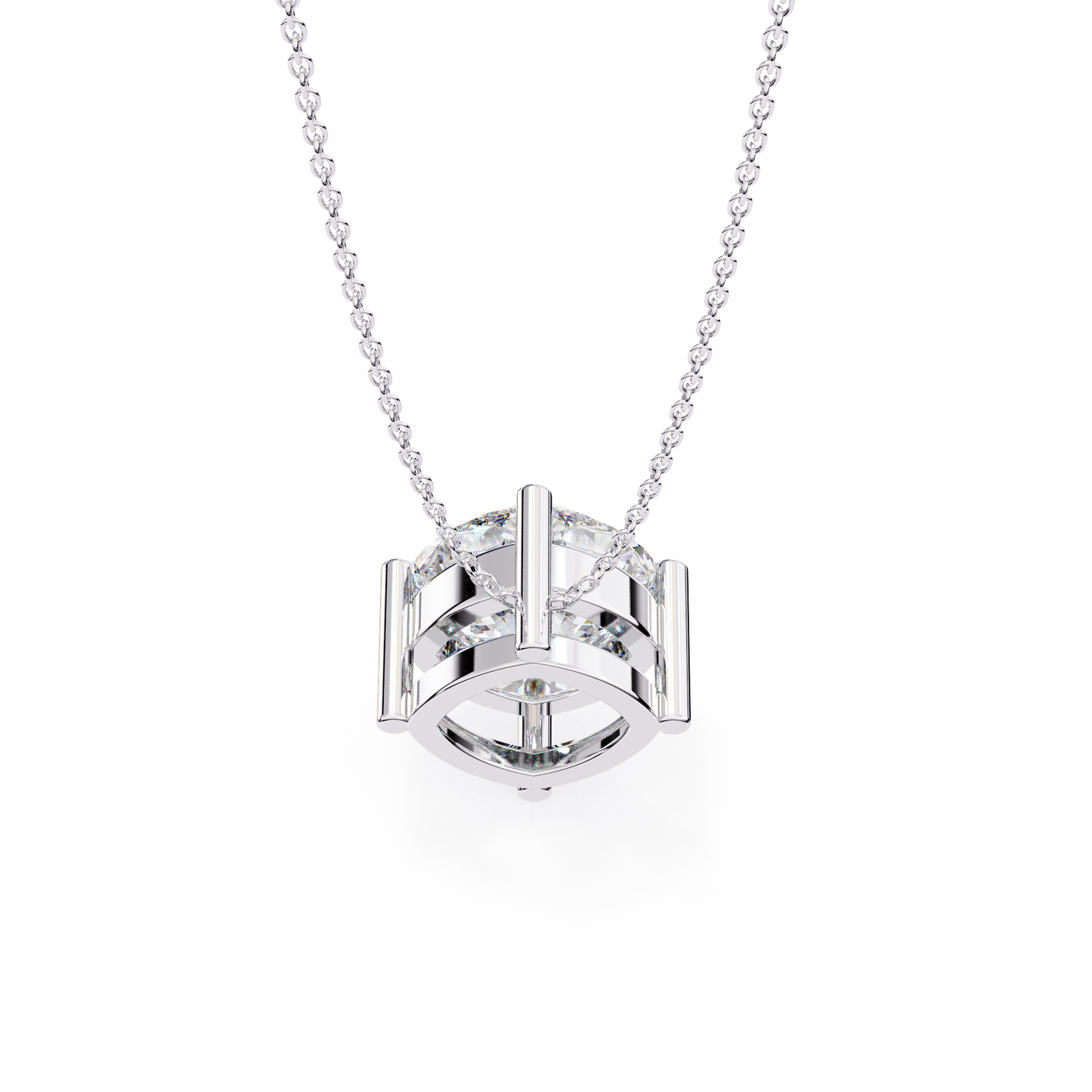 VeluShine Solitaire Pendant