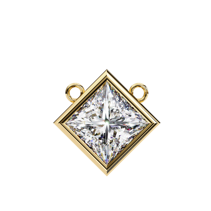 squarence Solitaire Pendant