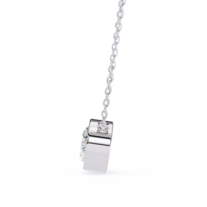 Aura Bazel Solitaire Pendant