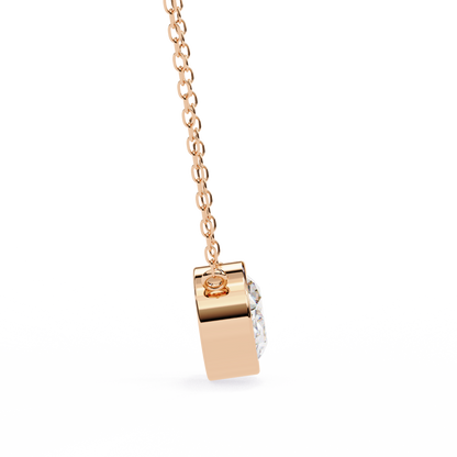 Aura Bazel Solitaire Pendant