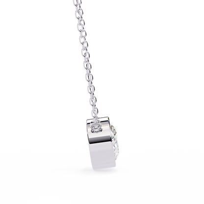 Aura Bazel Solitaire Pendant
