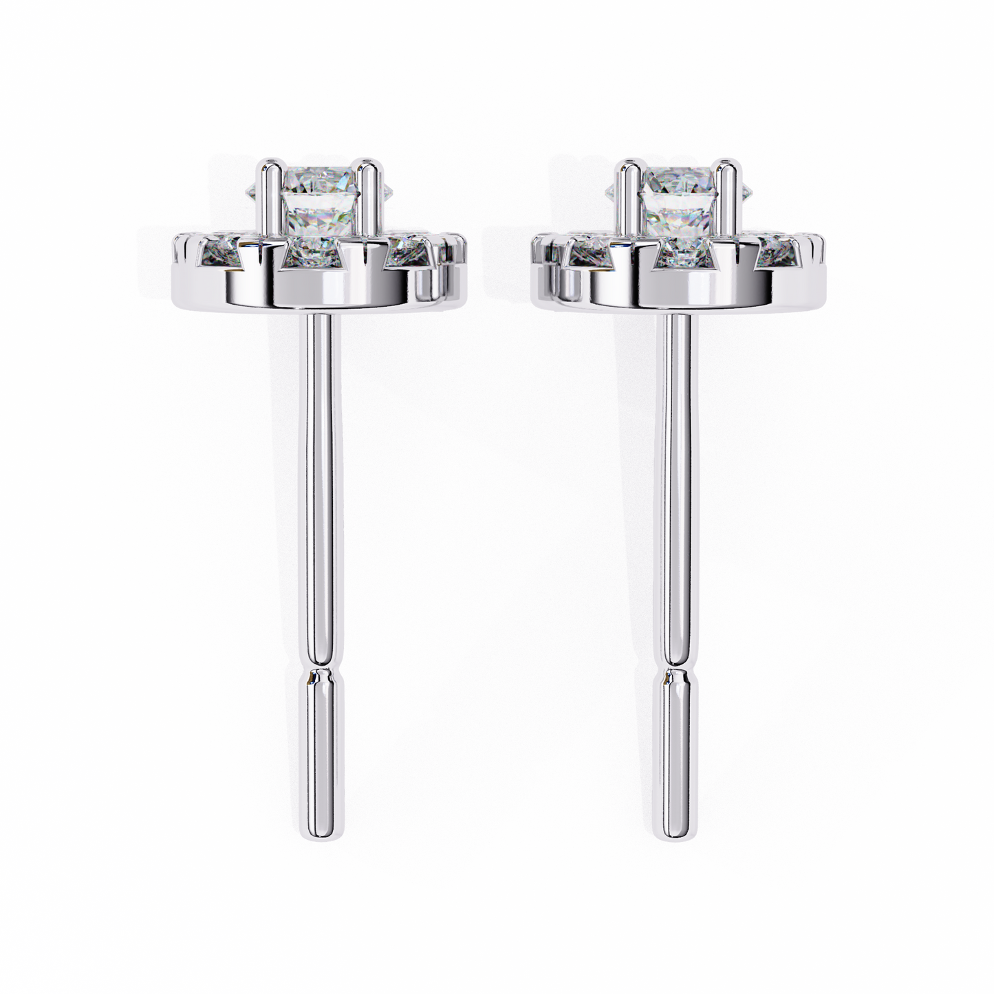 Celeste Halo Studs
