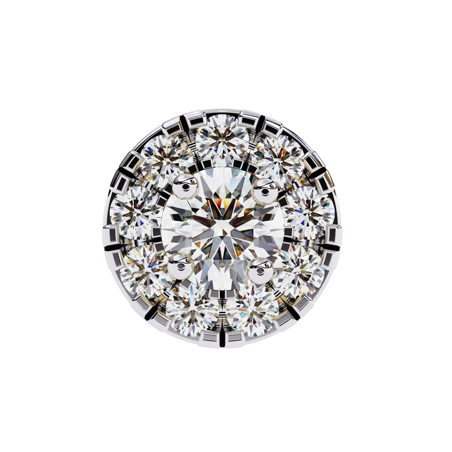 Celeste Halo Studs