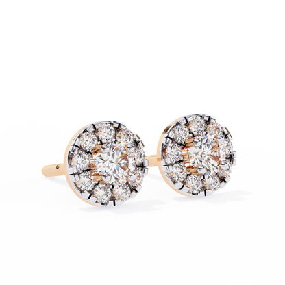 Celeste Halo Studs