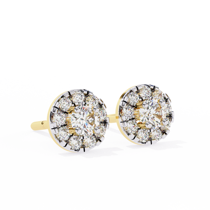 Celeste Halo Studs