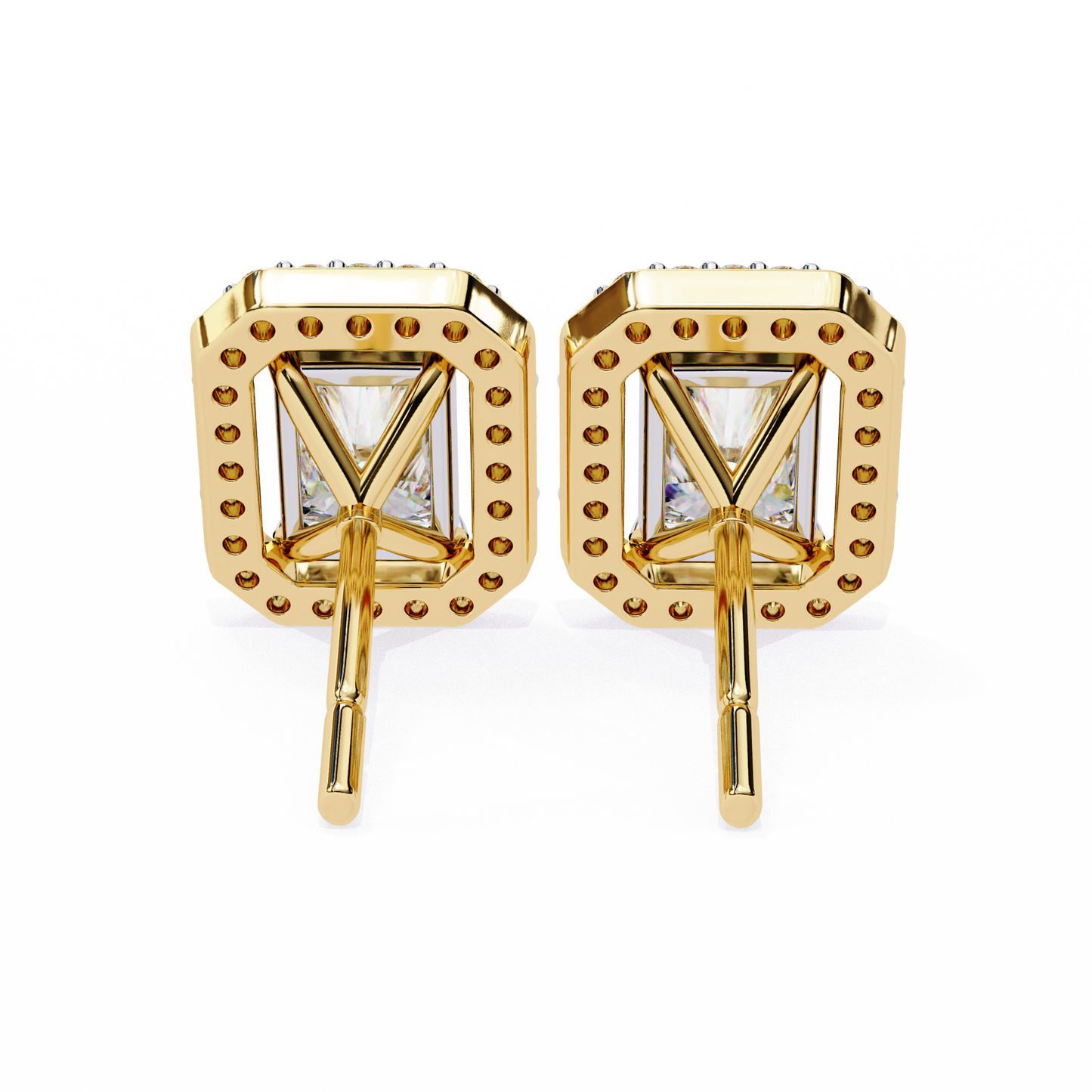 Radiant Halo Studs