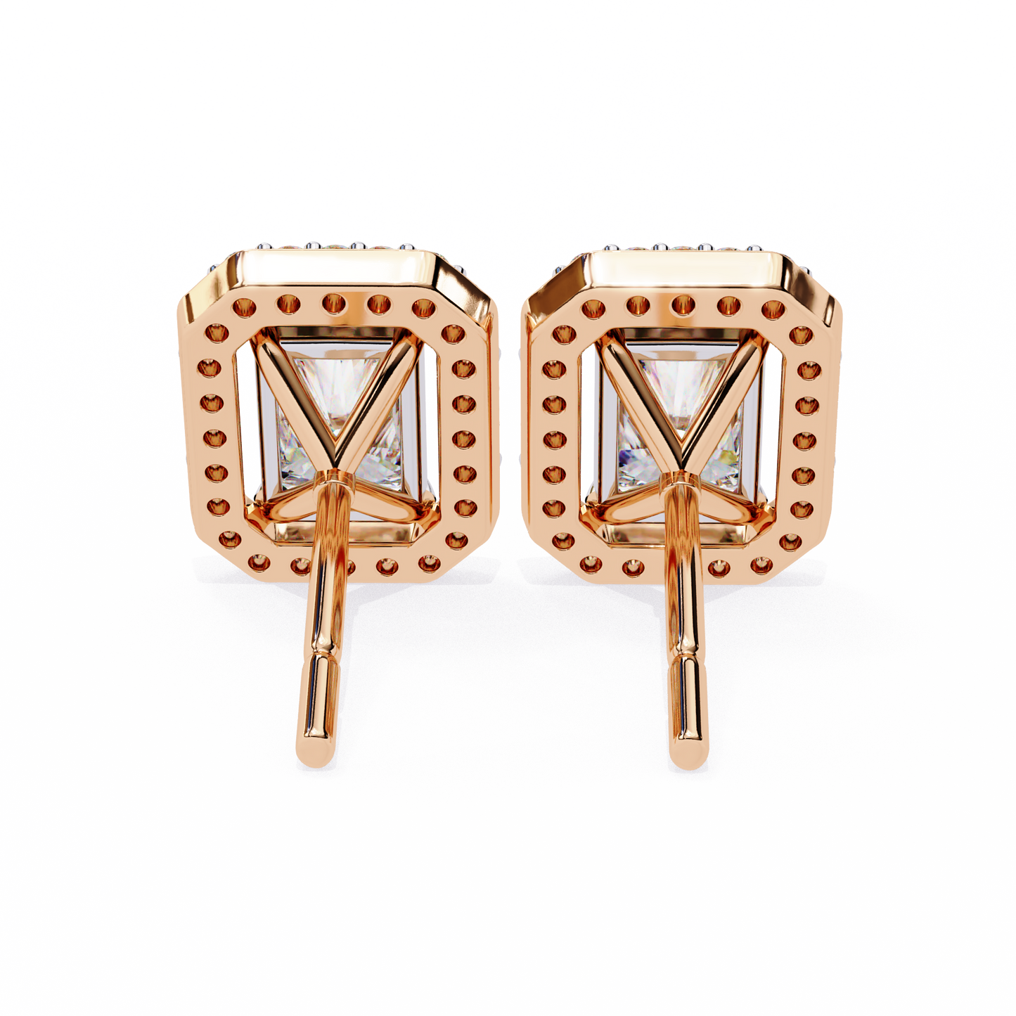Radiant Halo Studs