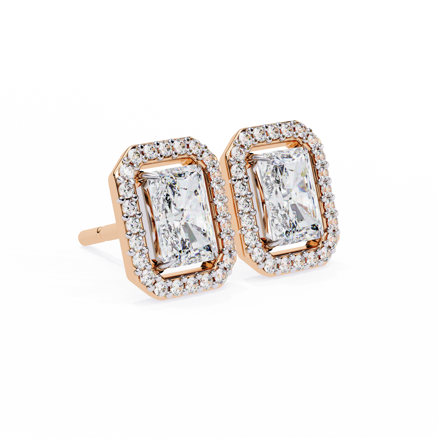 Radiant Halo Studs