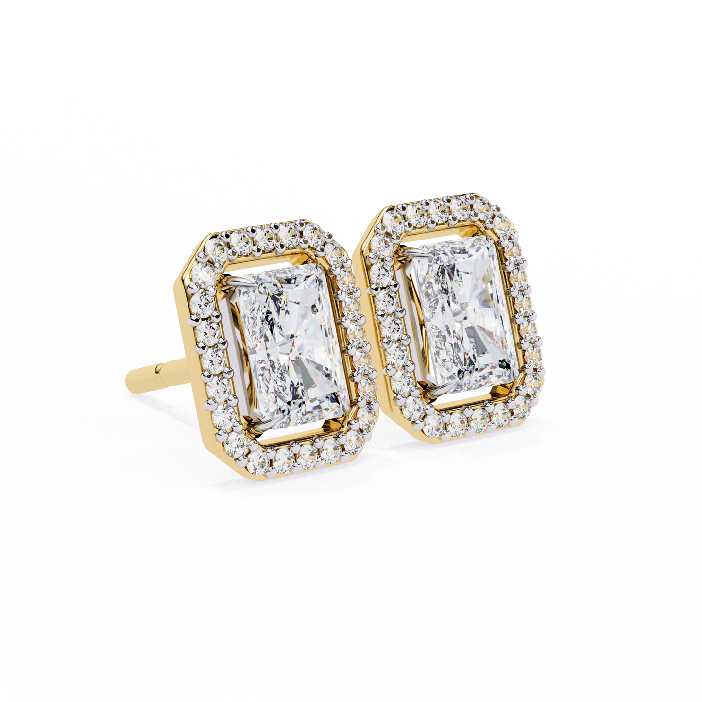 Radiant Halo Studs