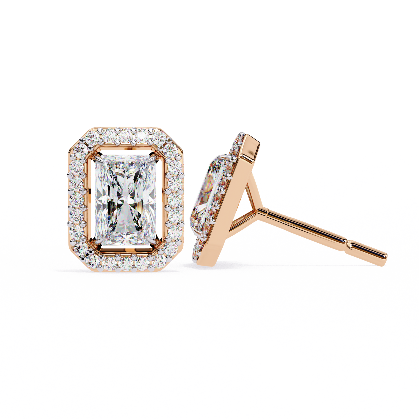 Radiant Halo Studs
