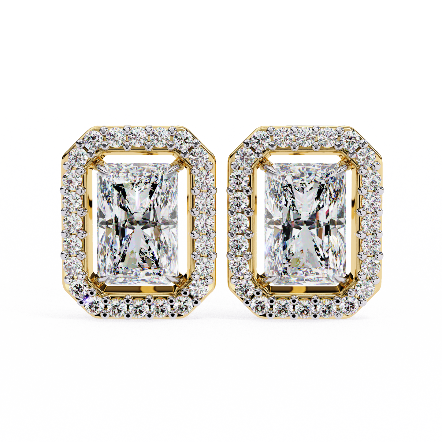Radiant Halo Studs