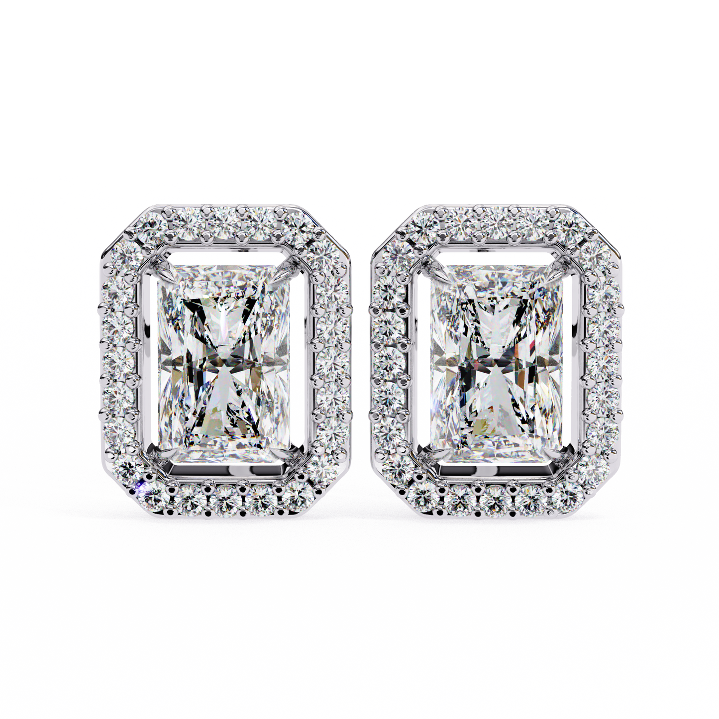 Radiant Halo Studs